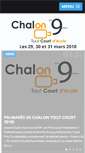 Mobile Screenshot of chalontoutcourt.com