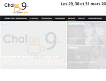 Tablet Screenshot of chalontoutcourt.com